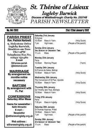Change in Mass times this week