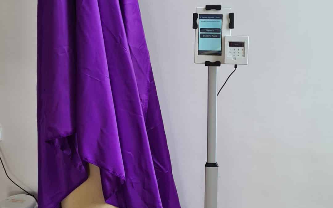 How to use our new contactless donation system